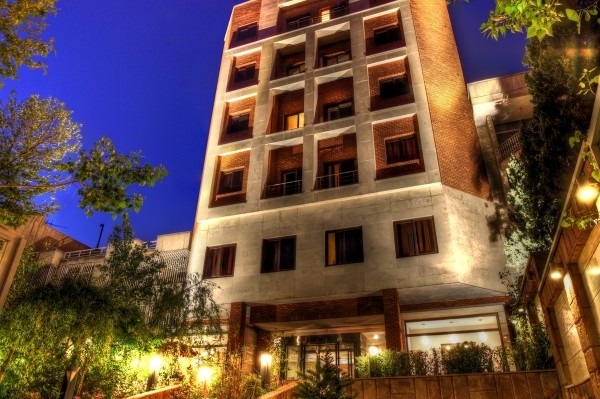 نمای هتل آپارتمان هتل آپارتمان طوبی تهران
